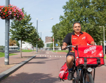 Cycloon zoekt gemotiveerde en sportieve postbezorgers, die op de fiets door wind en weer, dagelijks bij klanten aan huis de post bezorgt.